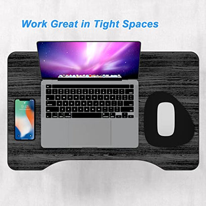 Rimilak Small Mouse Pad 6 x 7 Inch, Irregular Mini Mousepad, Black | Non-Slip Rubber Base, Waterproof Compact Mouse Mat for Laptop Computer Wireless Mouse Keyboard Home Office Travel - color: Black, size: 7L x 6W inches