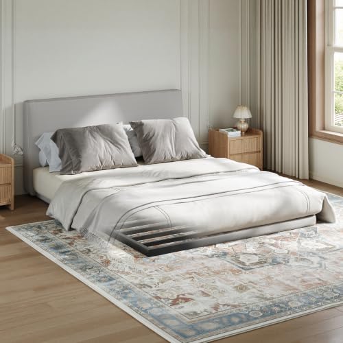 2 Inch Queen Box Spring Low Profile, Heavy Duty Box Spring | Box Spring for Queen Bed, Mattress Foundation, Quiet Steel Frame, Easy Assembly, Noise Free - size: Queen