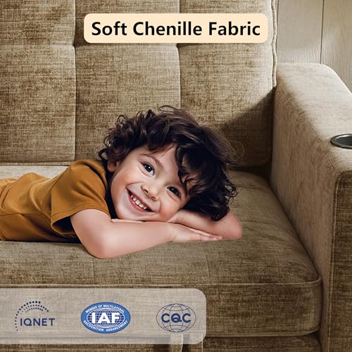Convertible Sofa Bed, Folding Sofa Bed 2 in1 Pull Out Loveseat Sleeper Sofa, Floor Sofa Bed for Small Spaces Folding Couch Bed with Pillows for Living Room Bedroom - Brown - color: Brown