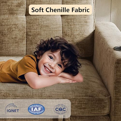 Convertible Sofa Bed, Folding Sofa Bed 2 in1 Pull Out Loveseat Sleeper Sofa, Floor Sofa Bed for Small Spaces Folding Couch Bed with Pillows for Living Room Bedroom - Brown - color: Brown