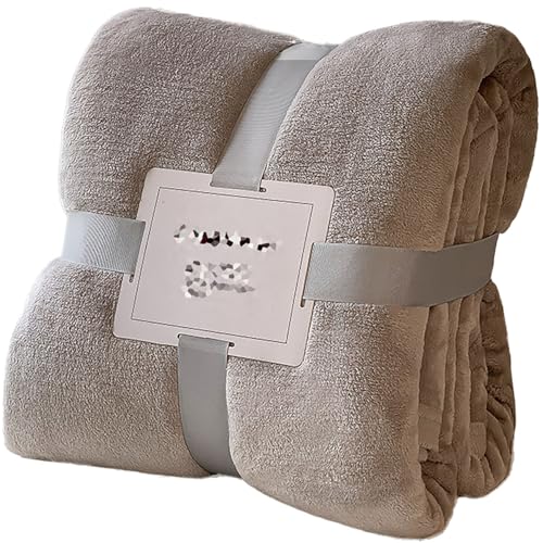 Fleece Throw Blanket for Sofa & Bed, Soft Warm Fluffy Blanket Double/Single, Versatile All Season Couch Blanket, Lightweight Cozy Blanket for Armchair, Living Room, Office(A2,100x120cm/39x47in) - color: A2, size: 100x120cm/39x47in