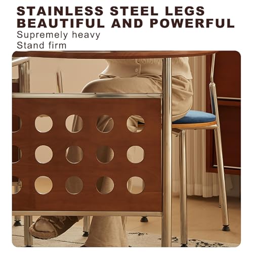 Extendable Drop Leaf Table,Versatile Collapsible Extension Table,Easy to Assemble,for Small Spaces Dining Room Kitchen.(Walnut) - color: Walnut