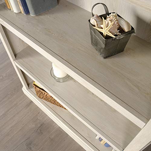 Sauder Miscellaneous Storage 3-Shelf Bookcase/ book shelf, Chalked Chestnut finish - color: Chalked Chestnut Finish
