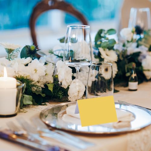 Andaz Press Table Tent Printable Place Cards, Custom Color 20-Pack, Seat Placement Cards Blank Place Card For Table Settings Name Card for Baby Bridal Wedding Shower, School Graduation Food Placecard - color: Custom