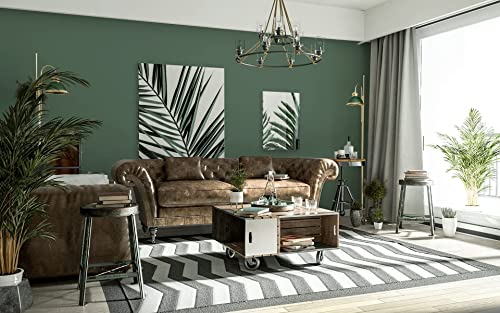 394''x23.6'' Green Peel and Stick Wallpaper Contact Paper Modern Self Adhesive Wall Paper Removable Renter Friendly Textured Solid Color Shelf Cabinet Vinyl Roll (394''x23.6'',Dark Green) - color: Dark Green, size: 23.6" x 394"
