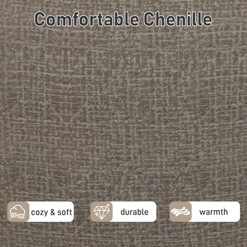 Curved Modern Couch Sofa,Boneless Couch,Modern 3 Seater Cloud Couch,Deep Seat - color: Light Brown, size: 101''