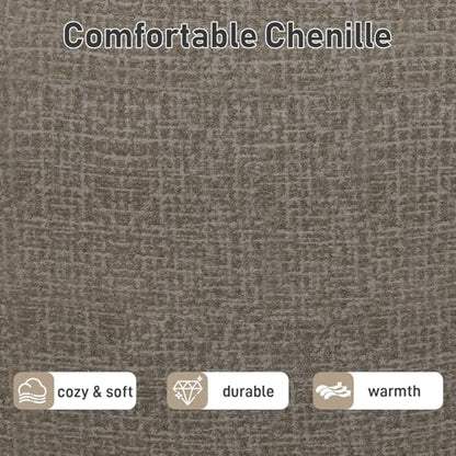 Curved Modern Couch Sofa,Boneless Couch,Modern 3 Seater Cloud Couch,Deep Seat - color: Light Brown, size: 101''