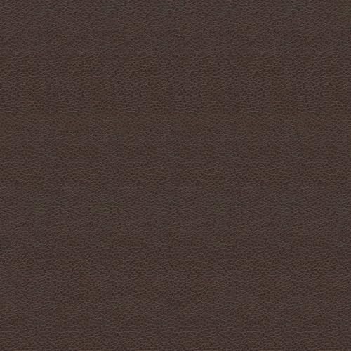 Spatial Order 24" Medium Tufted Storage Ottoman - Espresso Brown Faux Leather - color: Espresso Brown Faux Leather