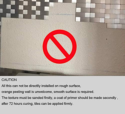 Art3d Peel & Stick Brick Kitchen Backsplash Self-Adhesive Wall Tile Stone Design, 10 Sheets, Blue Marlbe, 30 * 30cm | Moisture Resistant, Strong Adhesive, Sturdy, Cleanable, Easy to Install, for Kitchen, Laundry Room, Ideal for New Home Buyers