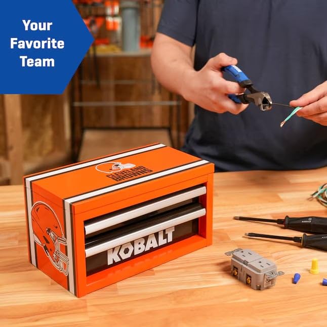 K.balt Mini Toolbox Cleveland - color: Orange, size: 2 Drawer
