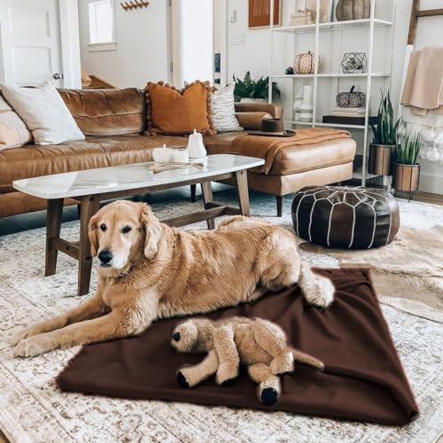 CAI TENG Fleece Blanket Blankets Bulk Pack of 6 Cozy Fleece Throw Blankets 50x60 Warm Soft Lightweight Breathable Pet-Friendly for Bed Sofa Kids Wedding Gifts Camping Luxury Chocolate Brown - color: Chocolate Brown