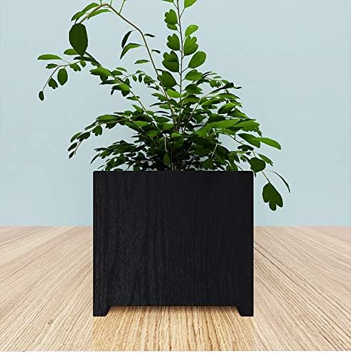 tiltil Black Wood Peel and Stick Wallpaper Wood Contact Paper 17.7" × 393" | Self-Adhesive Wallpaper Removable Waterproof Wall Paper Vinyl for Countertop Furniture Kitchen Countertop Easy to Clean - size: 17.7" x 393"