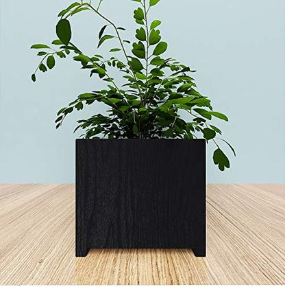 tiltil Black Wood Peel and Stick Wallpaper Wood Contact Paper 17.7" × 393" | Self-Adhesive Wallpaper Removable Waterproof Wall Paper Vinyl for Countertop Furniture Kitchen Countertop Easy to Clean - size: 17.7" x 393"