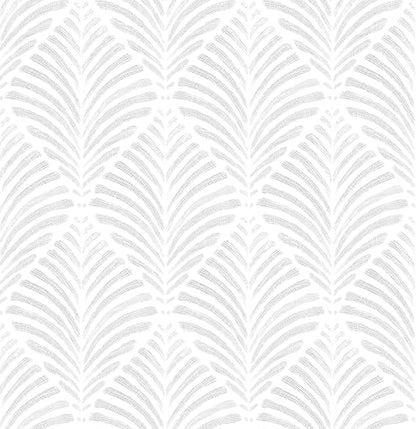 Safiyya Peel and Stick Wallpaper Boho 17.3"x196" Light Grey Geometric Modern Wall Paper Self Adhesive Removable Wallpaper for Bedroom Vinyl Rolls - color: Grey and White, size: 17.3" x 196"