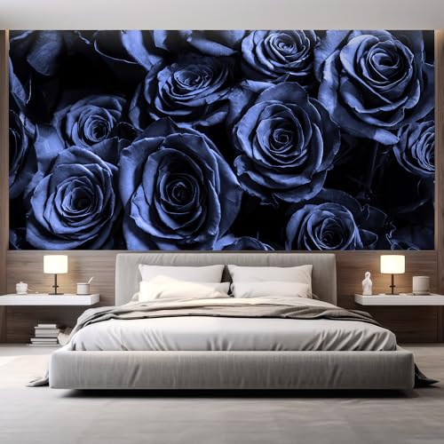 wall26 Wall Sticker/Wall Mural Elegant Rose Flower Floral Photo, Not Peel and Stick, Non-Woven Wallpaper Decorative for Bedroom, Living Room, Office - 48x72 inches - color: Flower-1912-m23, size: 48"x72" Premium Non-woven