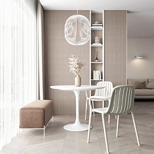 LESHI Dining Chair with Armrests Backrest Plastic Chairs Bar Breathable Design Simple Art Style for DiningRoom Bedroom Living Room Patio Indoor Outdoor (Set of 4, Grey) - color: A-grey, size: 4 Pack-With Armrests