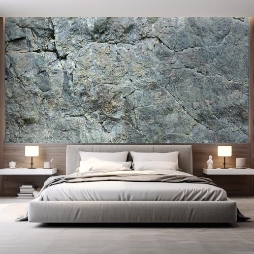 wall26 Wall Sticker/Wall Mural Sand Square Rock Background, Not Peel and Stick, Non-Woven Wallpaper Decorative for Bedroom, Living Room, Office - 48x72 inches - color: Rock-1097-m09, size: 48"x72" Premium Non-woven