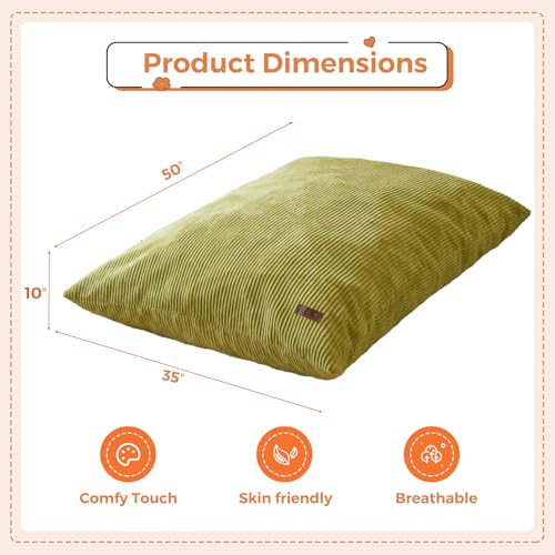 MAXYOYO 3 in 1 Kids Bean Bag Chair Bed, Convertible Chair Folds from Bean Bag to Lounger, Child Floor Sofa for Gaming, Reading, Floor Couch with High-Density Foam Filling | Convertible Chair Folds from Bean Bag to Lounger, Floor Couch with High-Density Fo