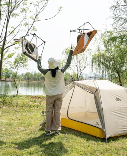 Low Ultralight Compact Folding Chair (Green) | with Side Pocket and Carry Bag, for Camping Backpacking Hiking - color: Green