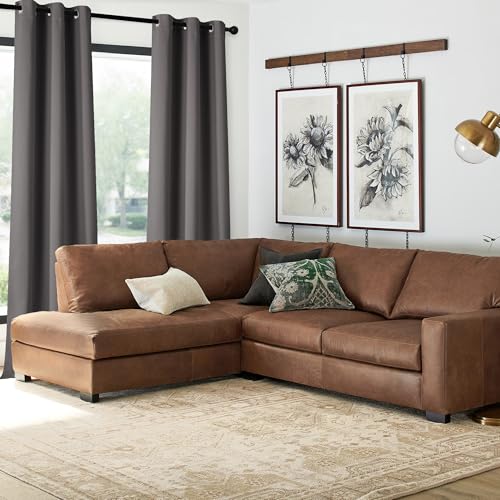 NICETOWN Blackout Grey Window Treatments 84 inch Long, Grommet Top Room Darkening Thermal Insulated Solid Vertical Curtains & Drapes for Bedroom/Kid Room, 2 Panels, W40 x L84 - color: Grey, size: 40"W x 84"L (Pack of 2)
