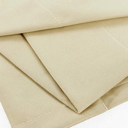 TWOPAGES 5ft Wide x 7ft Tall Room Divider Privacy Cubicle Curtain with Grommet Top (1 Panel,Soyabean) - color: Soyabean, size: 60"W x 84"L (Pack of 1)