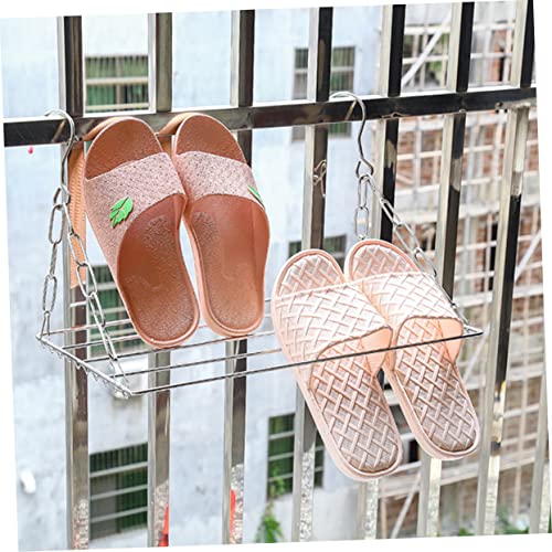 Stainless Steel Laundry Hanger Drying Rack for Dorm Room Compact Hanging Racks for Clothes