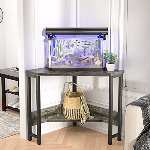 Corner Desk Small Desk with Outlets Corner Table for Small Space, Computer Desk with USB Ports Triangle Desk with Storage for Home Office, Workstation, Living Room, Bedroom, Oak - color: Oak