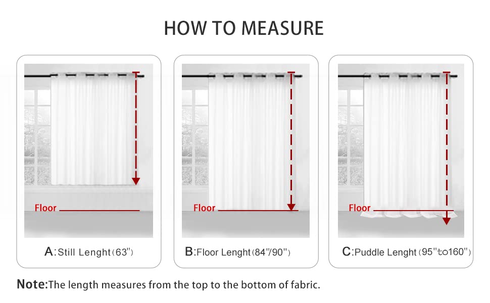 PI Clear White Sheer Curtains 108 Inches Length with Grommet Top, Voile Window Curtains Treatment for Living Room/Bedroom/Patio 1 Pair 2 Panels (W52 X L108, Optical White) - color: Optical White, size: 52"W x 108"L (Pack of 2)