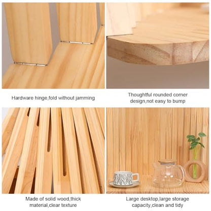Wall Mounted Drop-Leaf Table Floating Laptop Desk, Fold Down Wall Desk, Wood Foldable Hanging Workbench, for Small Spaces, Bar, Bedroom