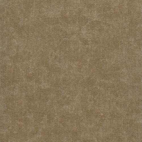 HomePop 19" Velvet Button Tufted Round Storage Ottoman - Mocha Velvet - color: Mocha Velvet