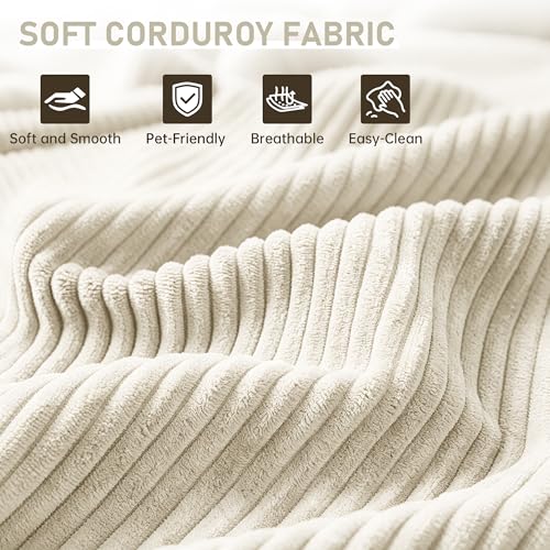wanan Folding Sofa Bed, 3-in-1 Convertible Boneless Couch with Handle, Floor Lounger & Sleeper Chair for Adults, Comfy Folding Couch Single Sofa for Living Room Bedroom, Beige White - color: Beige White