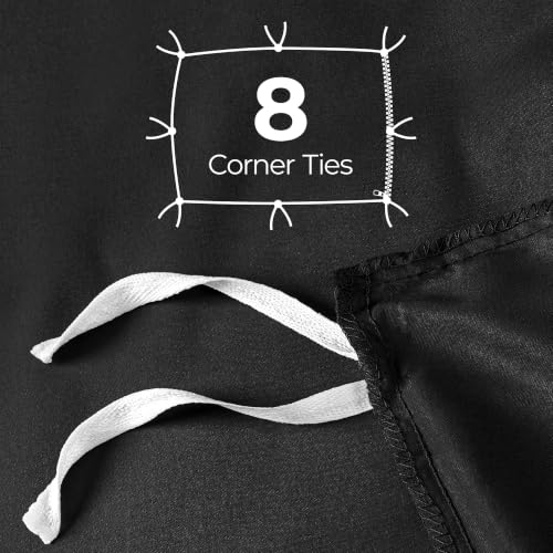 Duvet Cover Queen, 3 Piece Cotton Like Polyester With Zipper Closure, Black | Extra Soft and Breathable, Wrinkle & Fade Resistant, Includes Duvet Cover and 2 Pillow Shams, Comforter Not Included, OekoTex - color: Black, size: Queen - Duvet Cover Set