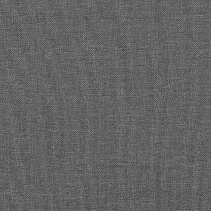 Dark Gray Fabric Sofa Chair, Comfy Accent Armchair with Matte Finish Metal Legs for Living Room, Compact Reading Chair for Small Spaces Bedroom, 30.7 W - size: Single