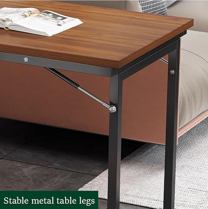 Wall Mounted Folding Table, Solid Wood Floating Desk for Small Spaces, Foldable Drop-Leaf Bar Table, Compact Kitchen Dining & Office Desk 35.4" W x23.6 D x29.5 H - color: 35.4"w X23.6"d X29.5"h, size: Gray B