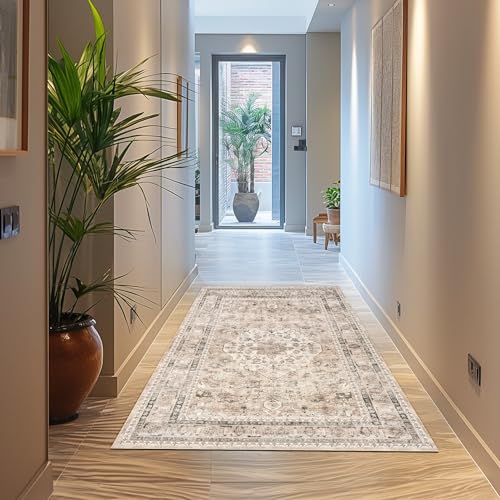 nuLOOM Davi Stone Medallion Washable Area Rug, 3' x 5' - color: Davi Stone, size: 3' x 5' (Rectangular)