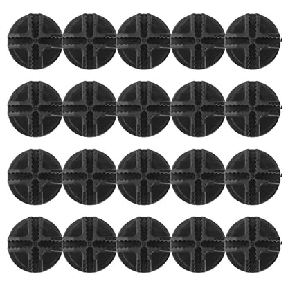 VICASKY DIY Cube Storage Connectors 20 Pcs Abs Plastic Modular Organizer Clips for Wire Bins
