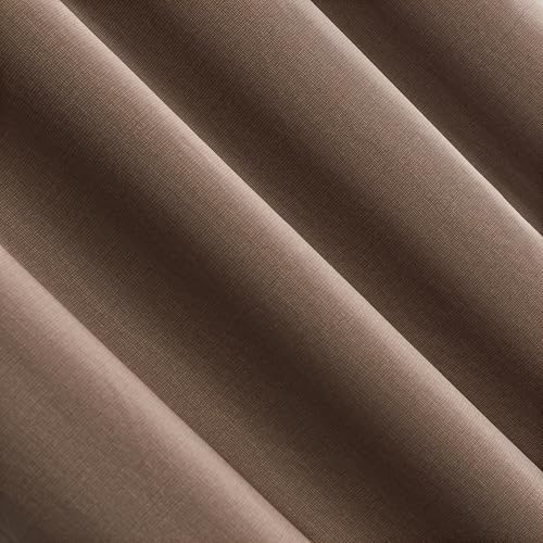 Sun Zero Columbia 2-Pack Thermal Energy Saving 100% Blackout Grommet Curtain Panel Pair, 50" x 84", Cedar - color: Cedar Orange, size: 50"W x 84"L (Pack of 2)