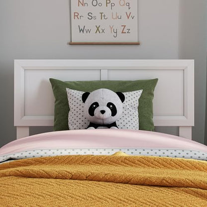 AFI, Sophia Adjustable Modern Twin Wood Headboard, White - color: White, size: Twin