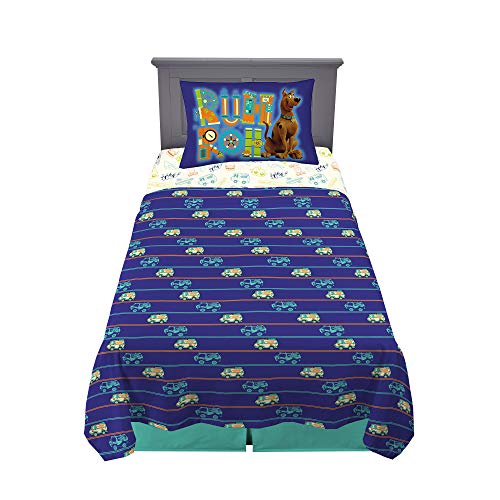 Franco Kids Bedding Super Soft Sheet Set, Twin, Scooby Doo - color: Scooby Doo, size: Twin