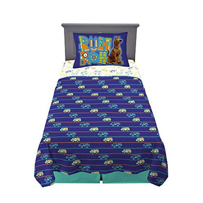 Franco Kids Bedding Super Soft Sheet Set, Twin, Scooby Doo - color: Scooby Doo, size: Twin