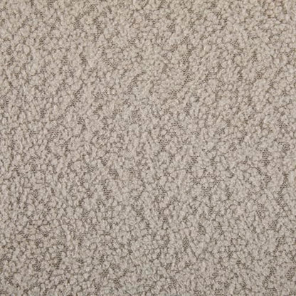 Christopher Knight Home Jillian Modern Boucle Upholstered Accent Chair, Armless Living Room Single Lounge Sofa, Comfy Reading Chair for Bedroom, Low Profile Chair, Almond Beige+Brown