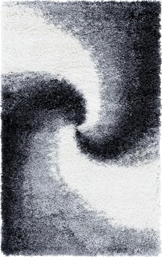 Rugs.com - Soft Touch Shag Rug – 3' 3 x 5' 3 Smoke Gray Shag Rug – Plush Accent Carpet for Bedrooms, Nurseries, and Playrooms - color: Smoke Gray, size: 3' x 5' (Rectangular)