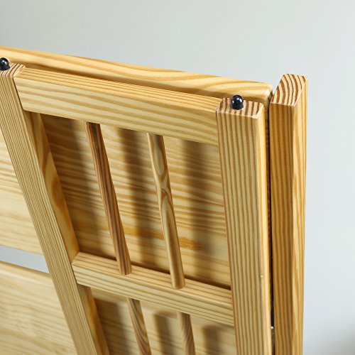 Casual Home 3-Shelf Folding Stackable Bookcase (27.5" Wide)-Natural - color: Natural, size: 3-Shelf Stackable