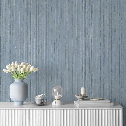 Toduso Light Blue Grasscloth Peel and Stick Wallpaper Modern Texture Contact Paper Bathroom Self Adhesive Wallpaper Removable Waterproof Wall Paper for Bedroom Cabinets Drawers Desk 17.3"x118.1" - color: Light Blue, size: 17.3" x 118.1"