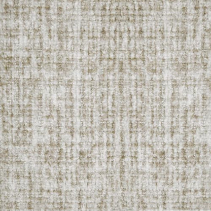 HomePop 24" Large Round Storage Ottoman - Cream Textural Woven - color: Cream Textural Woven