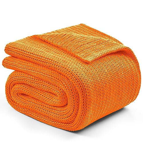 L'AGRATY Knitted Weighted Blanket - 48"x72" 20lbs Cooling Chunky Knit Heavy Blanket for Adults Braided Crochet Throw Thick Cable Yarn Knit Decorative No Beads Evenly Weighted Machine Washable | No Beads Evenly Weighted Machine Washable Chunky Braided Croc