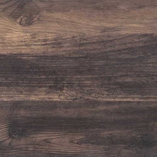 Nathan James Theo 6-Shelf Tall Bookcase, Wall Mount Bookshelf with Natural Wood Finish and Industrial Metal Frame, Nutmeg/Matte Black, Set of 4 - color: Nutmeg/Matte Black, size: Set of 4