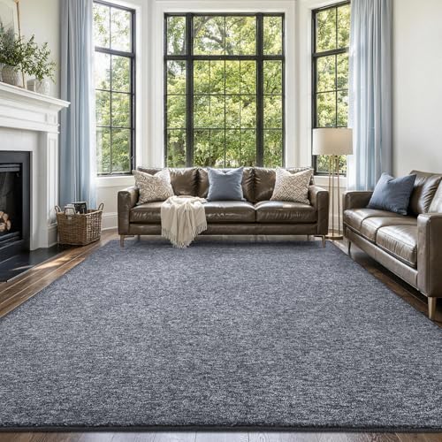 6x9 Large Grey Blue/White Area Rug Non-Slip Washable for Living Room | Soft丨Stays Put丨Low Pile Thin丨Lays Flat丨Kid & Pet Friendly丨Dorm丨Dining Room丨Nursery丨Playroom丨Indoor丨Laundry丨Carpet丨Home Decor - color: 09 Grey Blue/White, size: 6' x 9' (Rectangular)