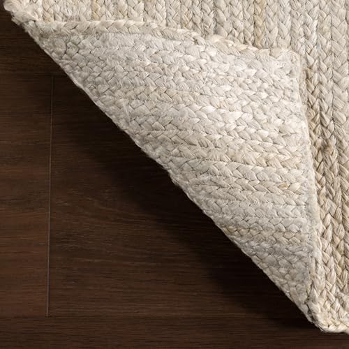 nuLOOM Rigo Off White Solid Flatweave Runner Rug, 2' x 16' - color: Off White, size: 2'6" x 16' (Runner)