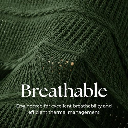 Boho Knitted Chenille Blanket with Tassels - Lightweight & Soft All-Season Throw - 3D Classic Pattern for Living Room Bedroom Couch, Imperial Green, King 90"x108" - color: Imperial Green, size: King
